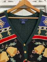 Load image into Gallery viewer, Norton McNaughton Christmas Sweater Vest-Bust 38
