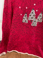 Load image into Gallery viewer, Christopher &amp; Banks Embroidered Christmas Sweater-Bust 38
