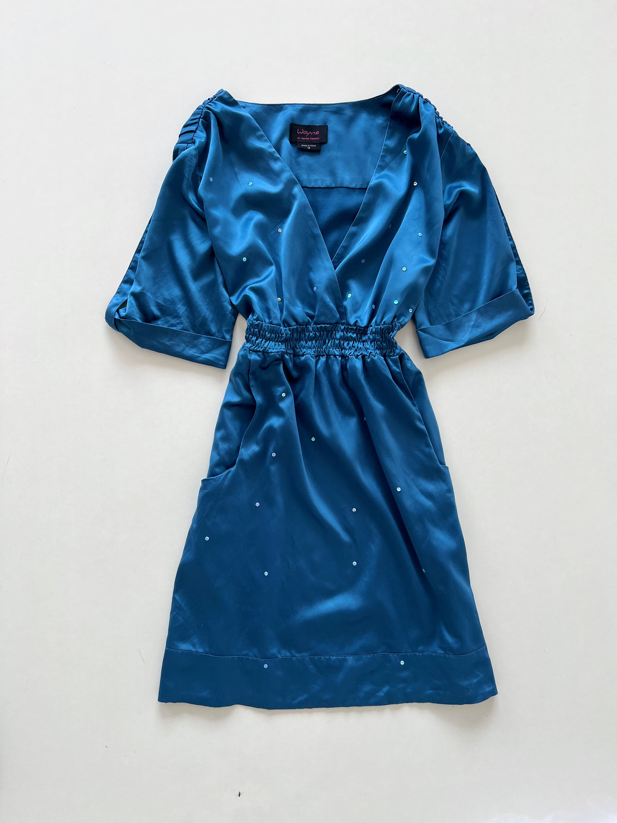 Wayve Satin Dress-Bust 40