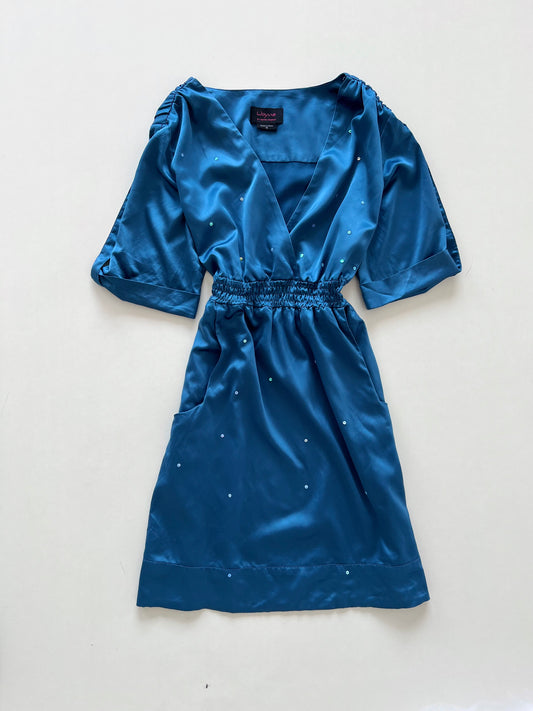Wayve Satin Dress-Bust 40