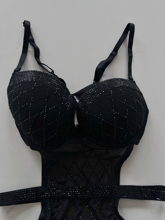Rhinestone Bodysuit-Bust 28 to 30