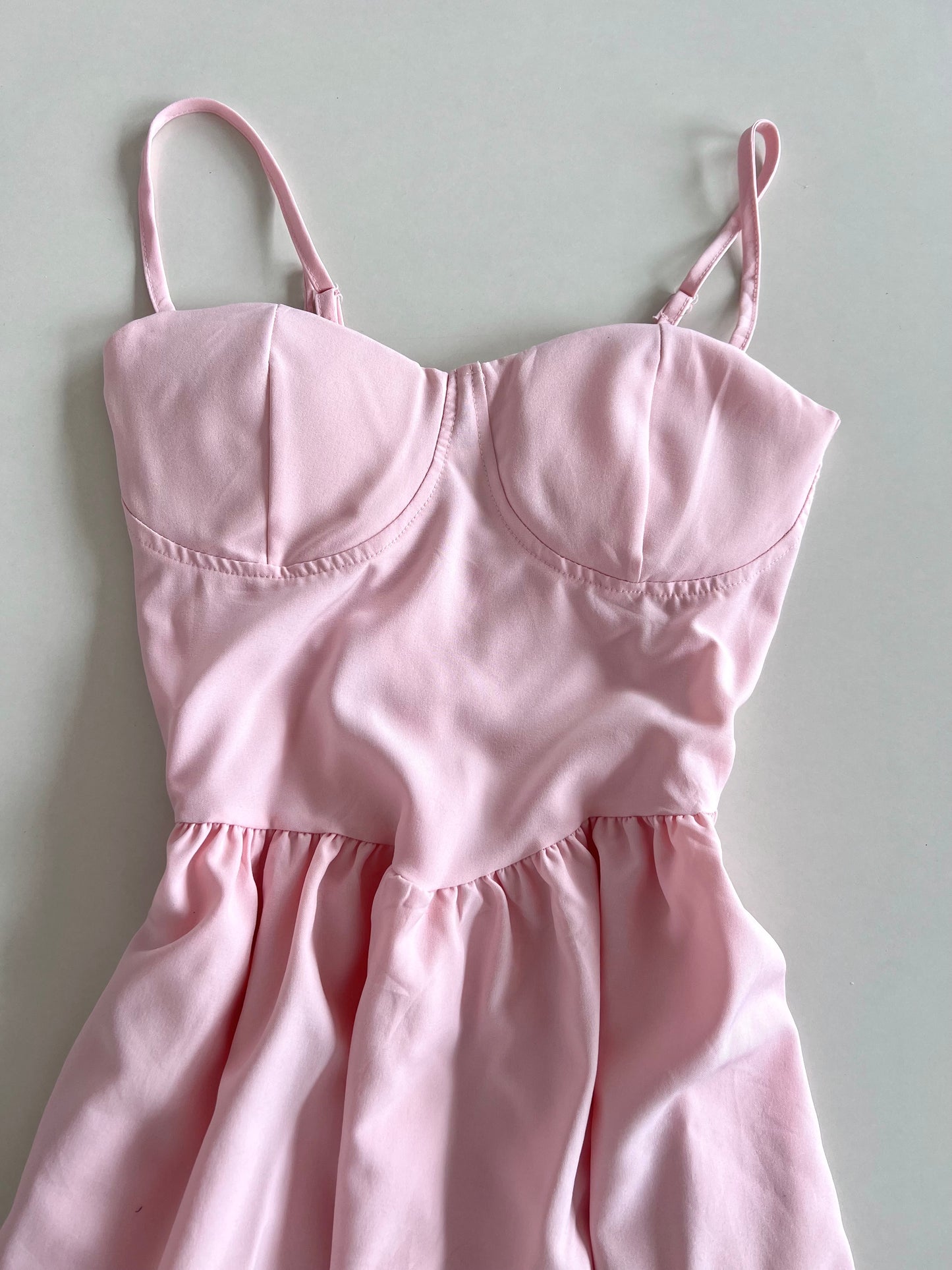 Blush Pink Dress-Bust 34 to 36