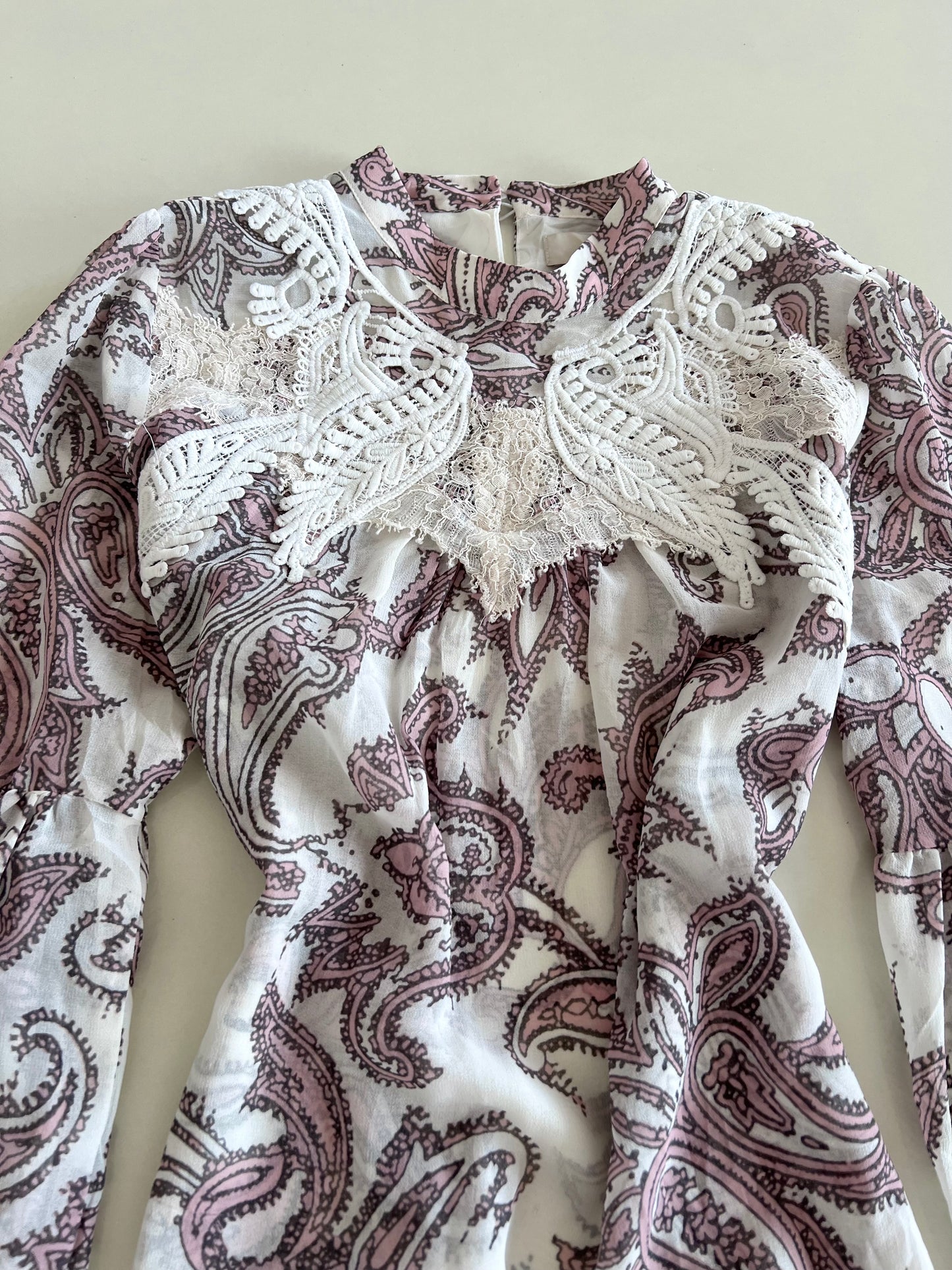 Ann Taylor Loft Sheer Top-Bust 40