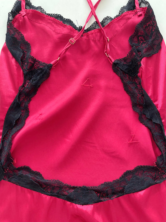 Satin Lacy Loungewear-Bust 36