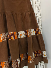 Tinta Fresca Vintage Corduroy Skirt-Waist 30