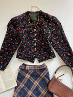 Load image into Gallery viewer, Suede Blazer-Bust 38
