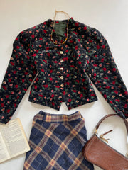 Suede Blazer-Bust 38