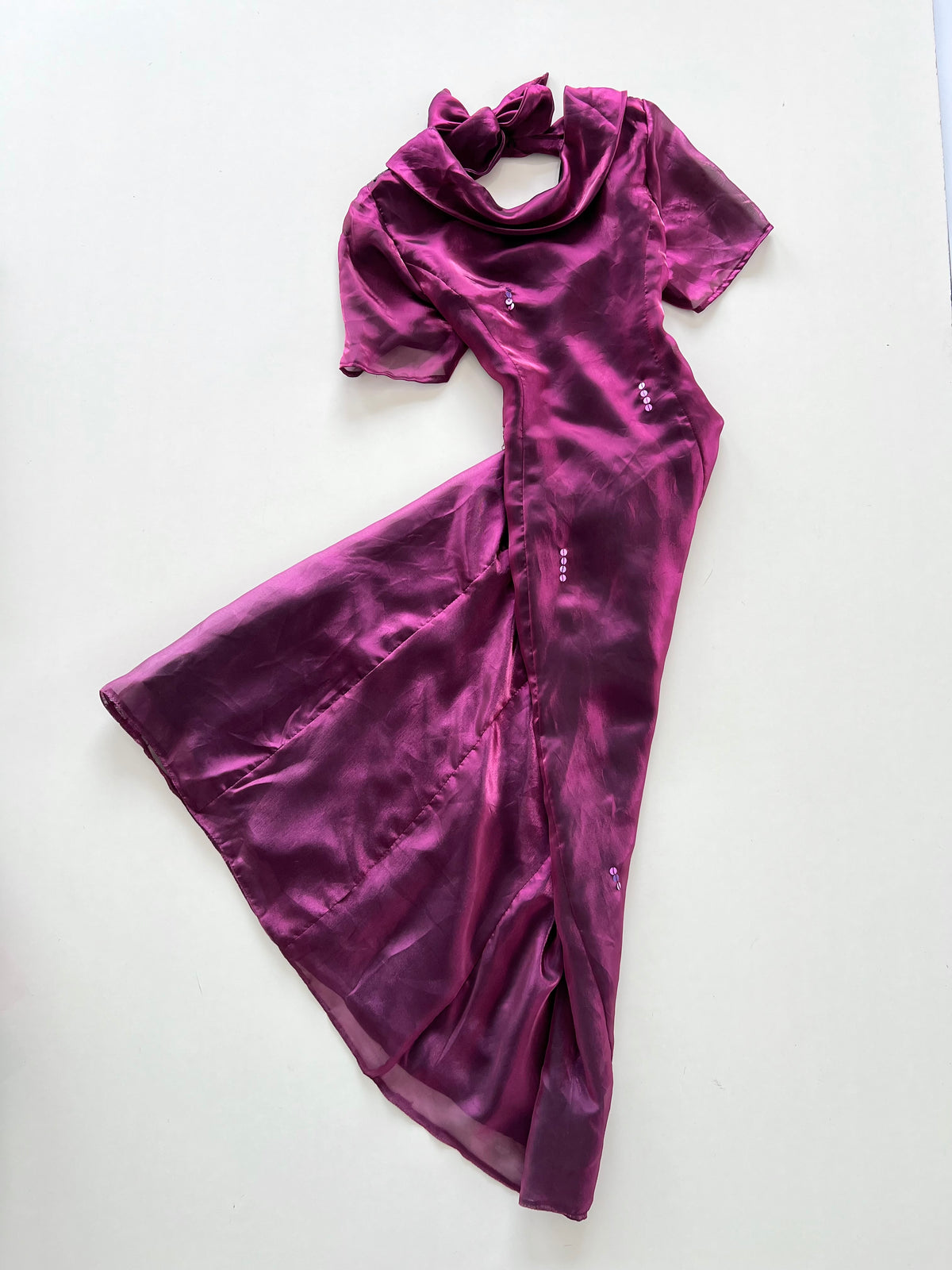 Organza Vintage Dress-Bust 32