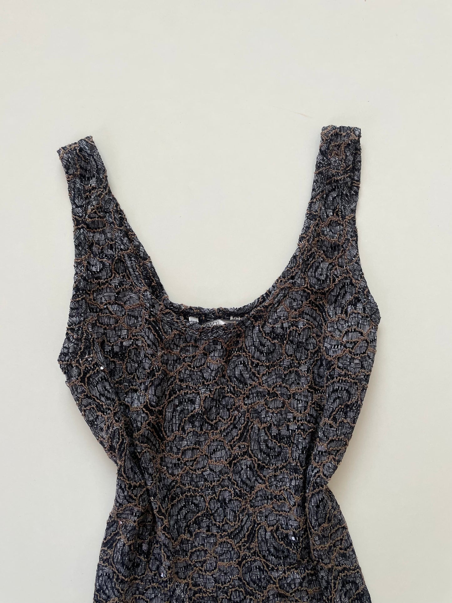BKE Vintage Sequin Top-Bust 38 to 42
