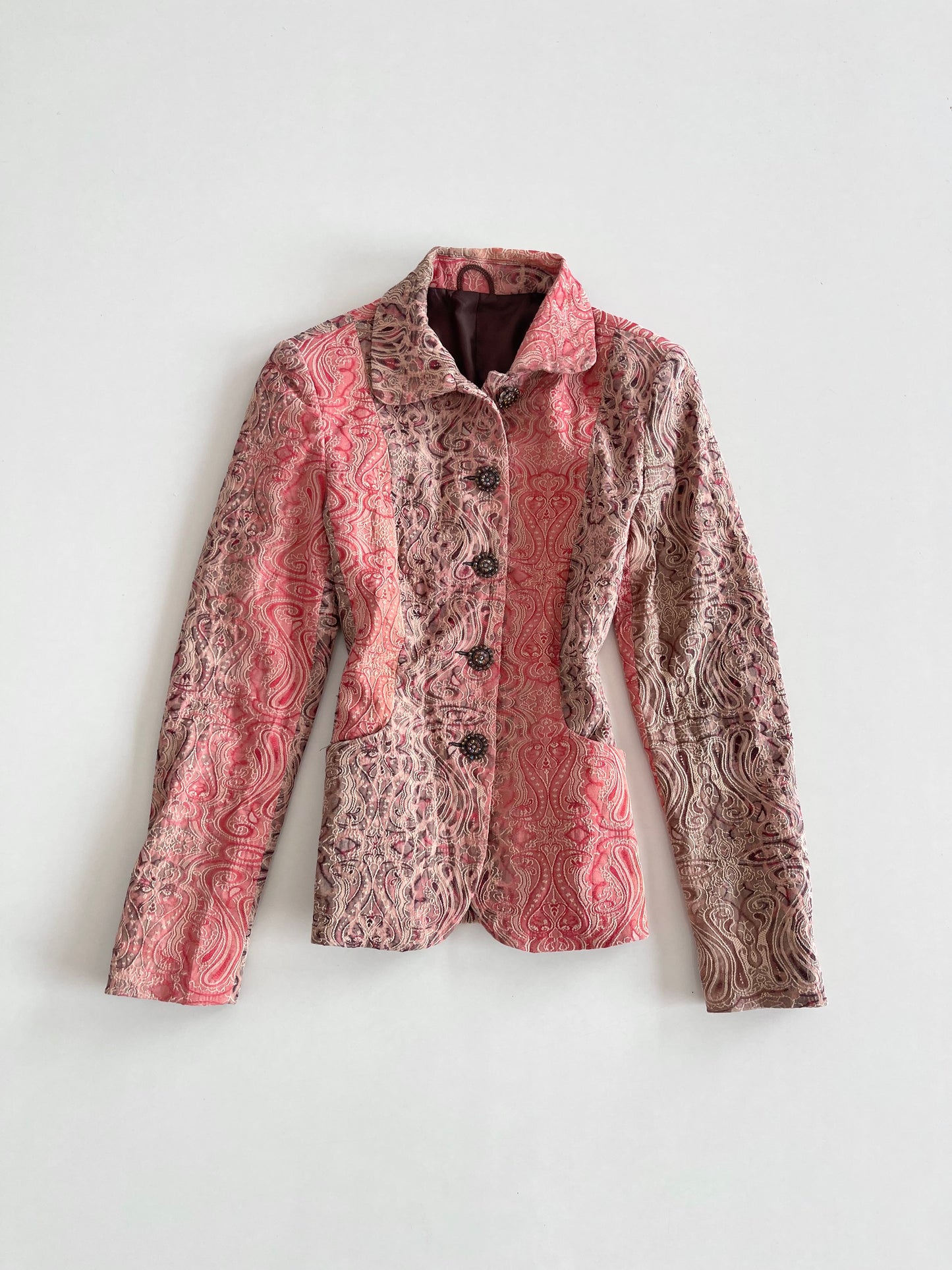 Vintage Embroidered Blazer-Bust 34