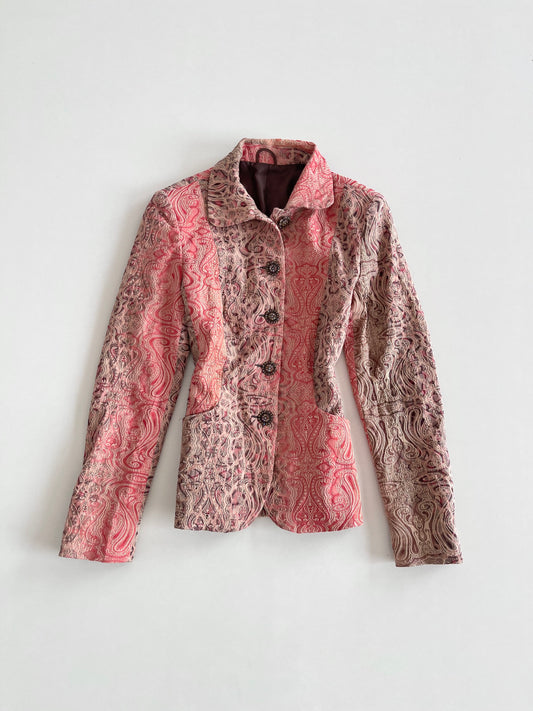 Vintage Embroidered Blazer-Bust 34