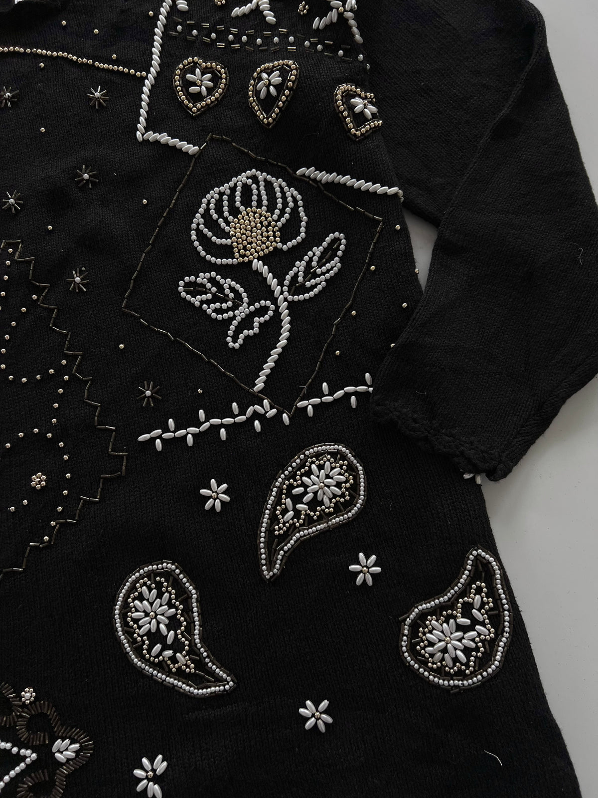 Exclusive Hand Embroidered Sweater-Bust 44