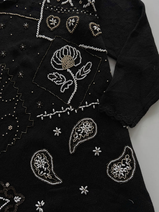Exclusive Hand Embroidered Sweater-Bust 44