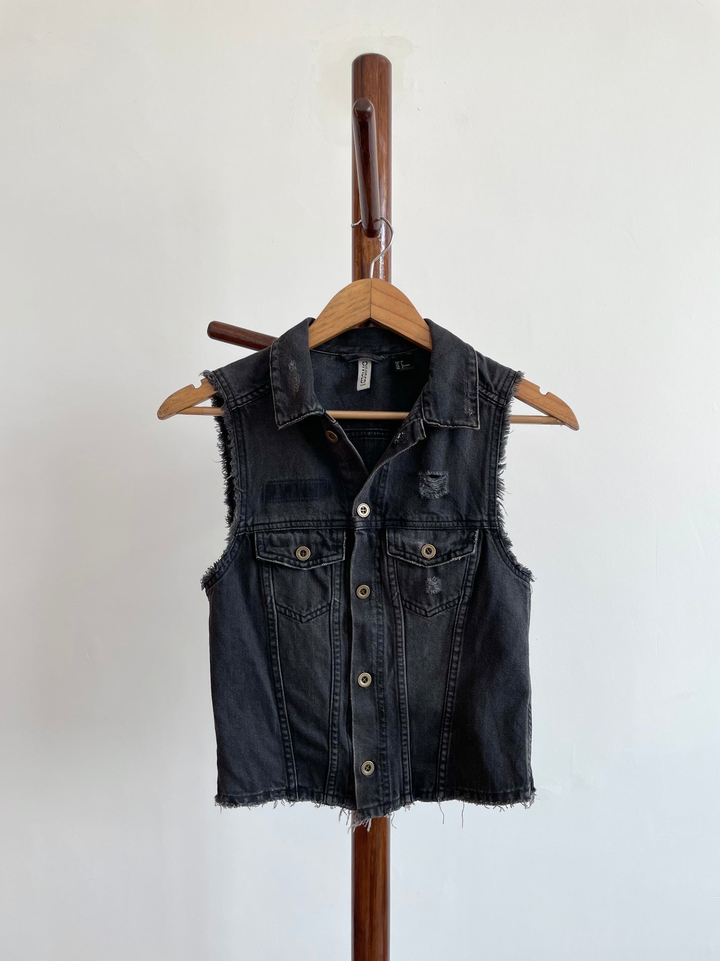 H&M Denim Vest-Chest 30