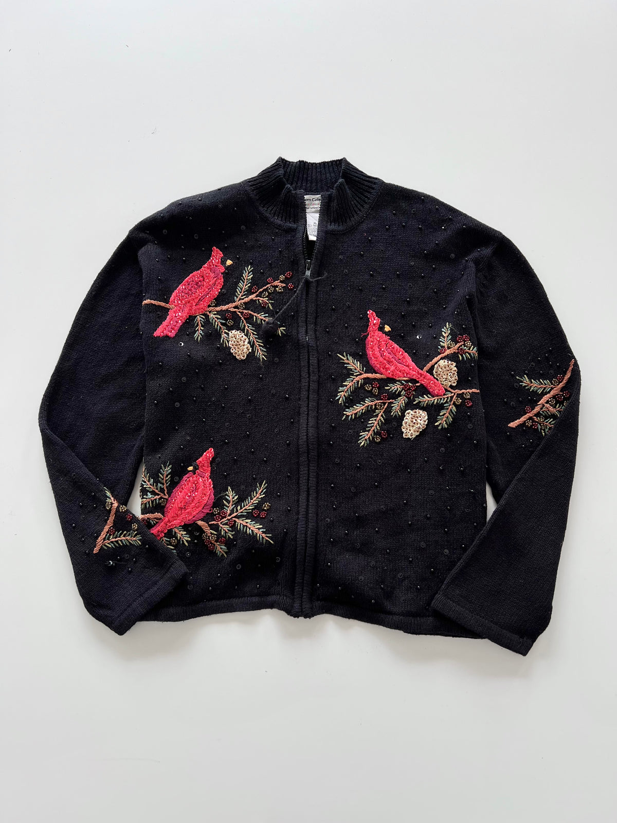 Heirloom Collectibles Embroidered Sweater-Bust 50