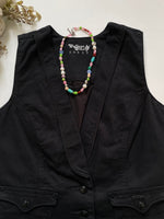 Load image into Gallery viewer, Vintage Denim Waistcoat-Bust 36