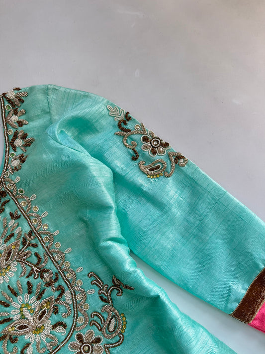 Heavily Embroidered Kurti-Bust 36