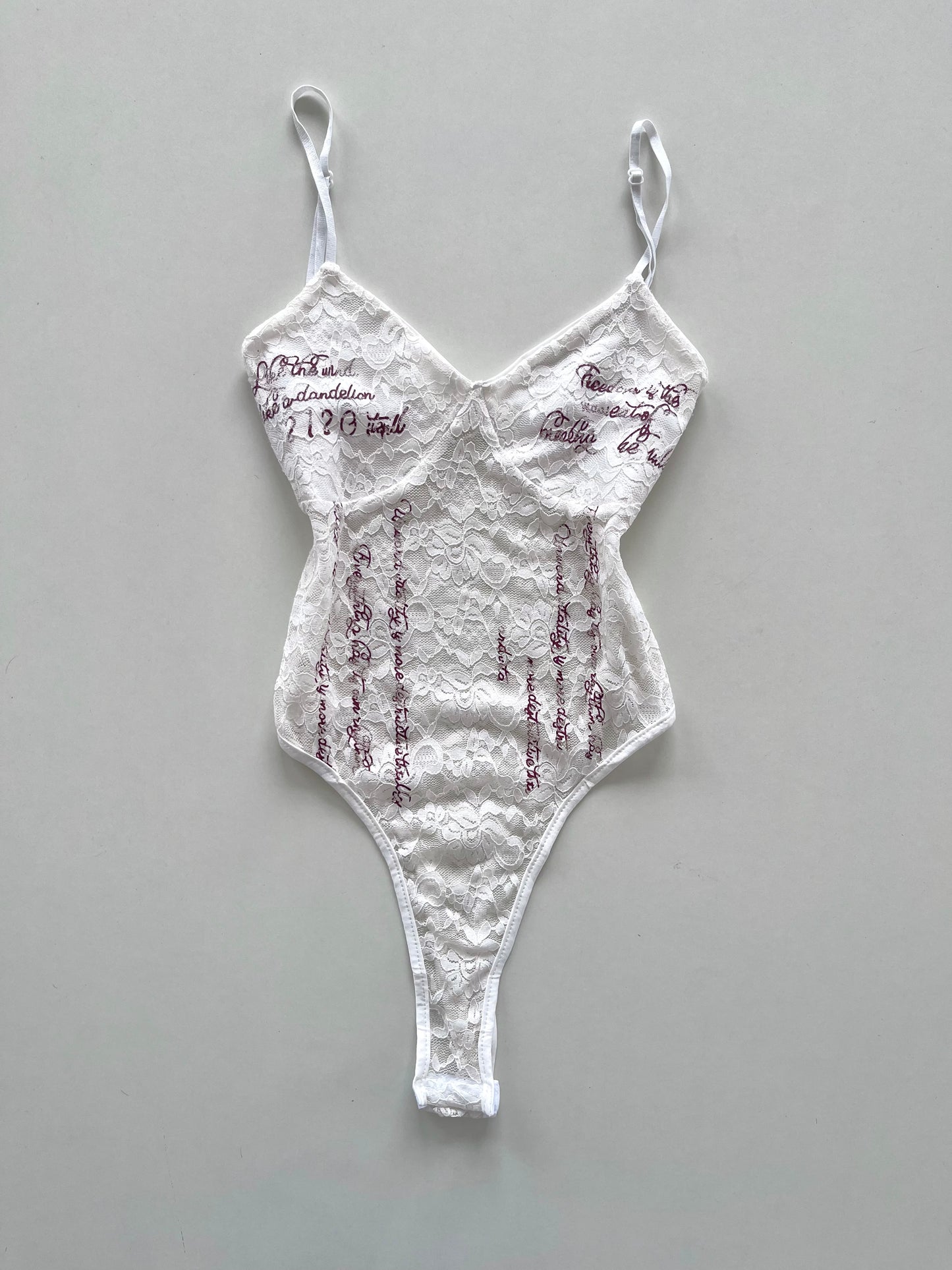 Vintage Sheer Bodysuit-Bust 34 to 36