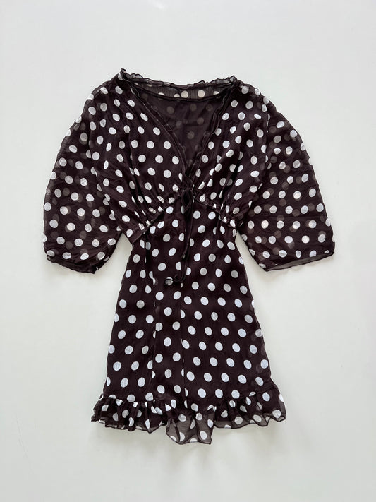 Polka Dot Top-Bust 40 to 42