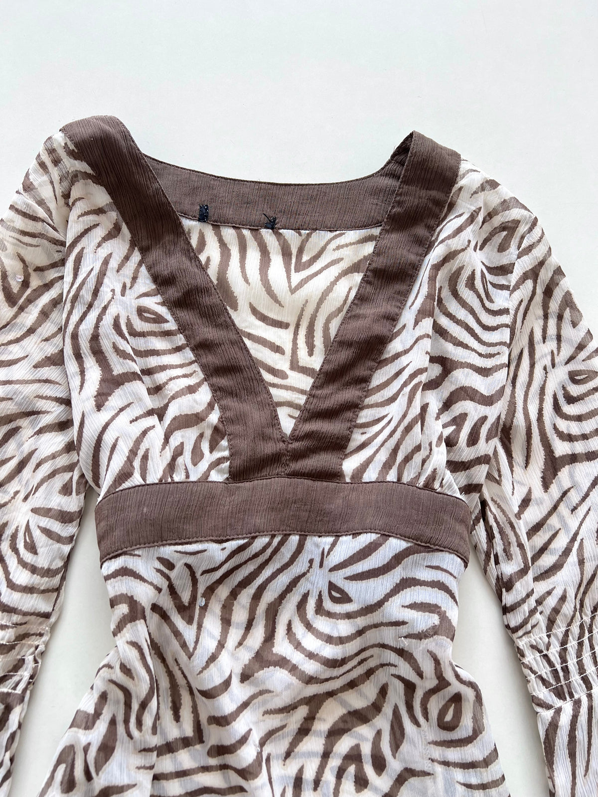 Y2k Sheer Top-Bust 36