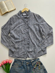 Cotton Paisley Shirt-Bust 44