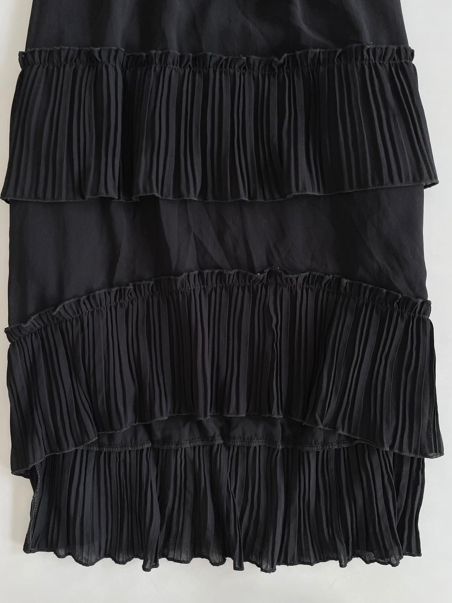Vintage Ruffle Skirt - Waist 28 to 32