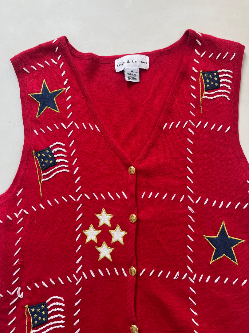 Christmas Sweater Vest-Bust 34