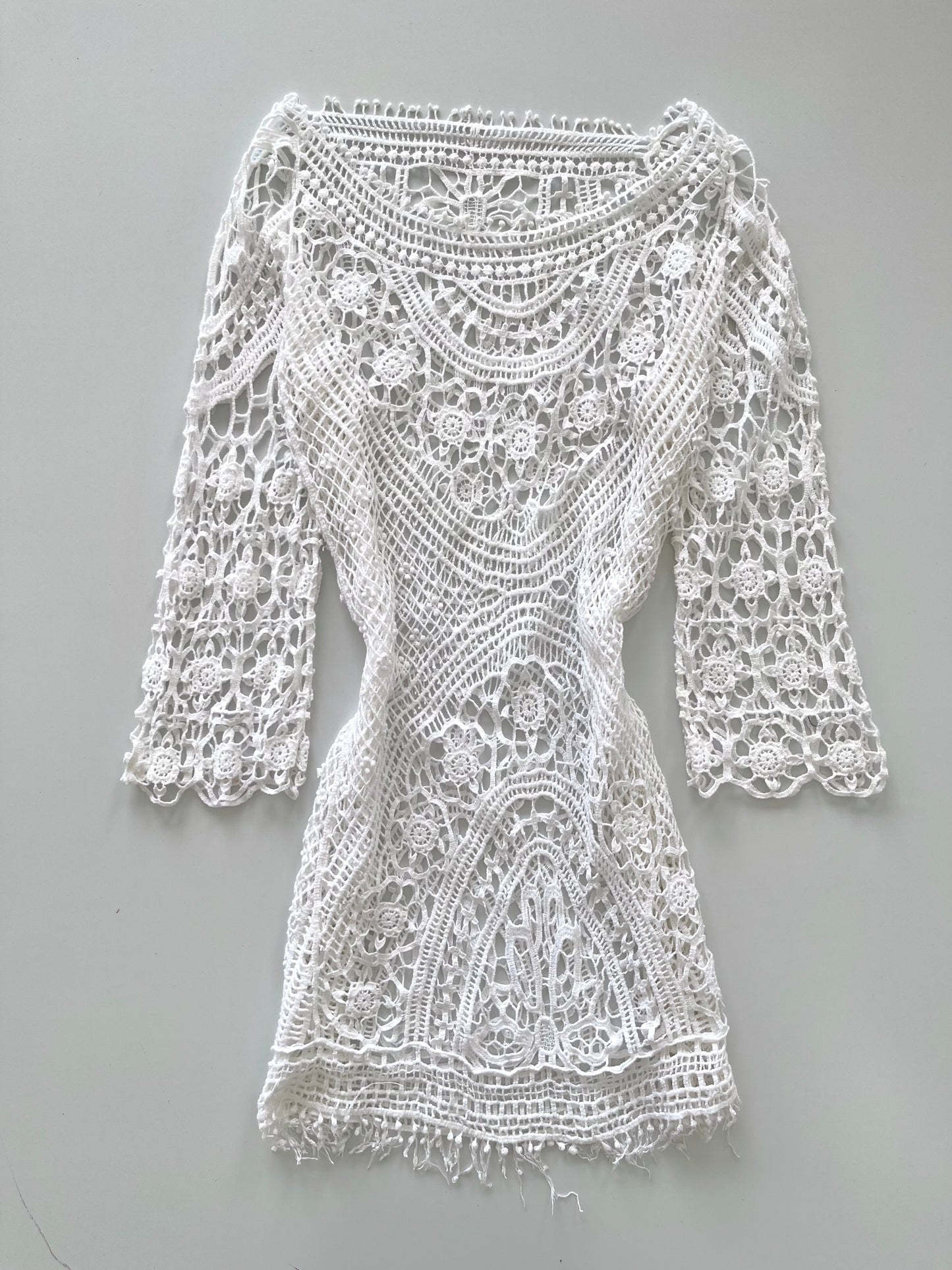 Lace Sheer Top-Bust 42 to 44