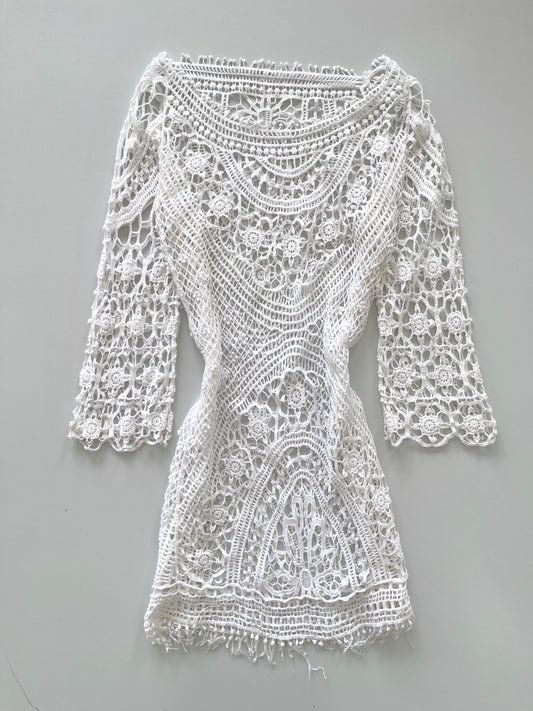 Lace Sheer Top-Bust 42 to 44