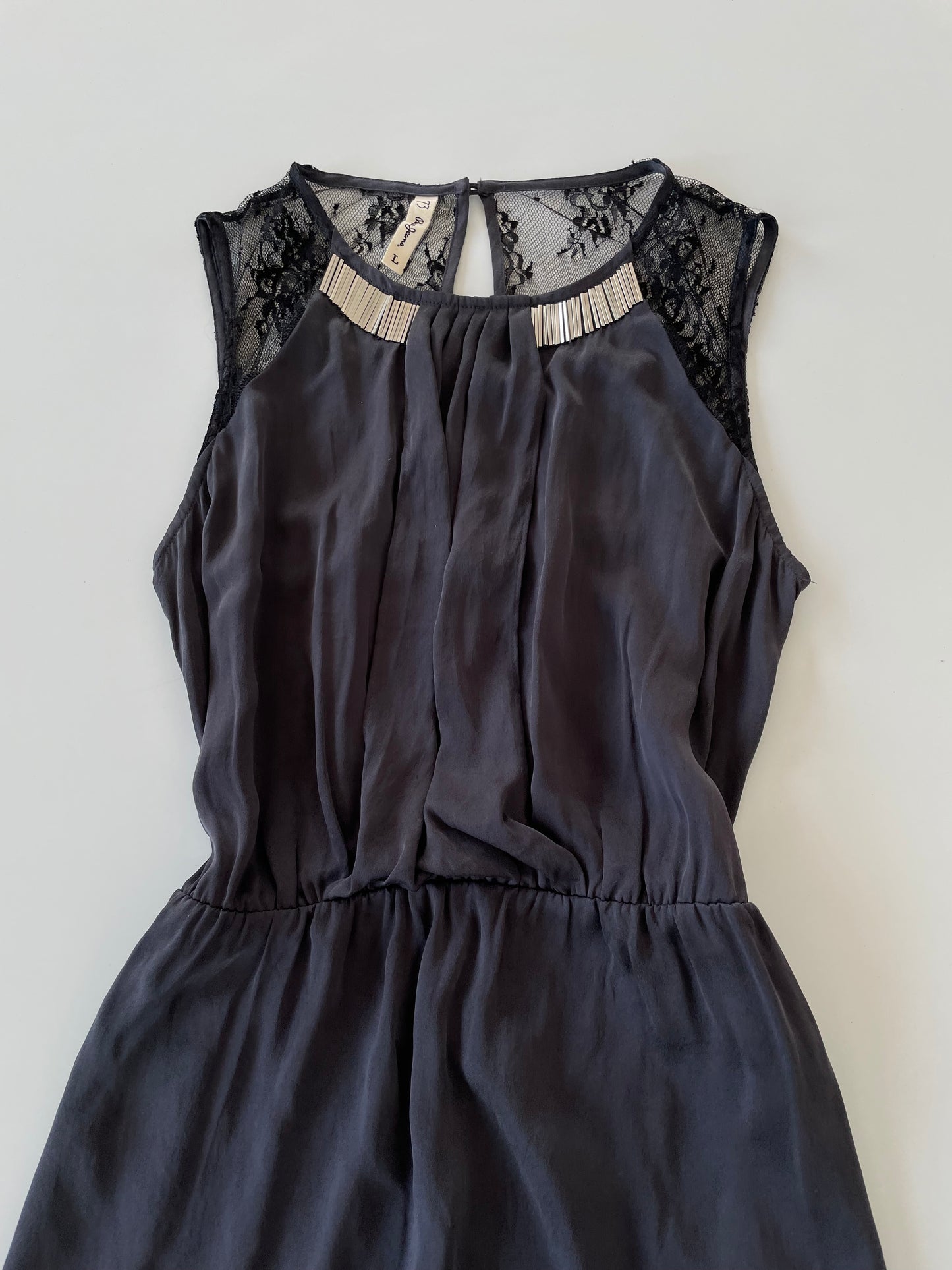 Vintage 100% Silk Dress-Bust 36