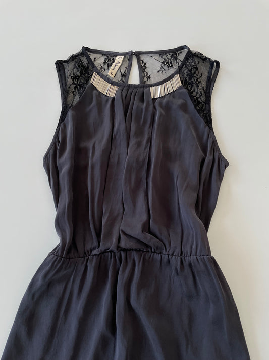 Vintage 100% Silk Dress-Bust 36