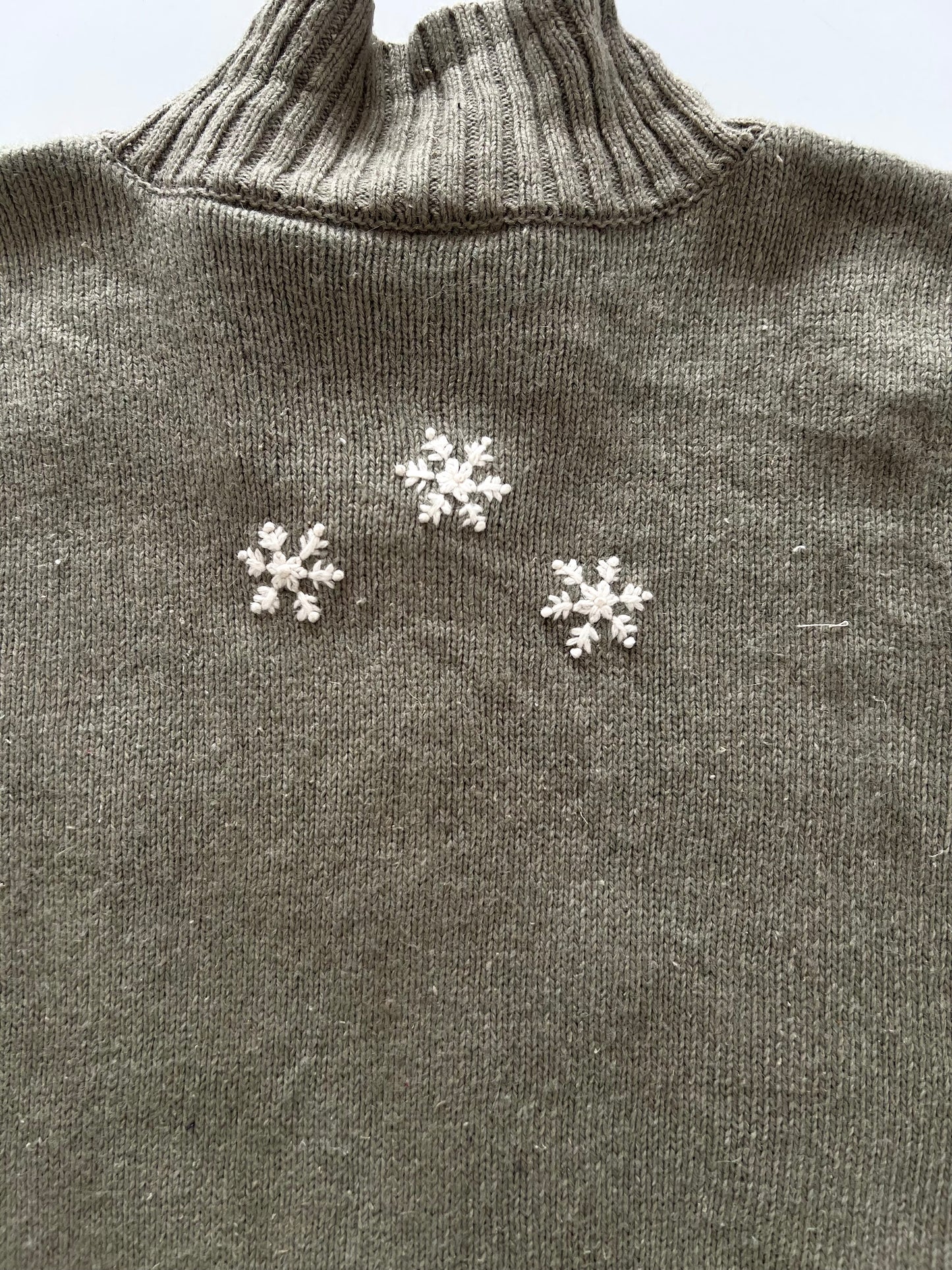 Croft&Barrow Embroidered Christmas Sweater-Bust 50
