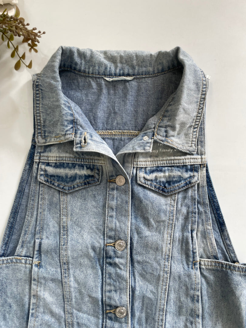 Denim Vest-Bust 32