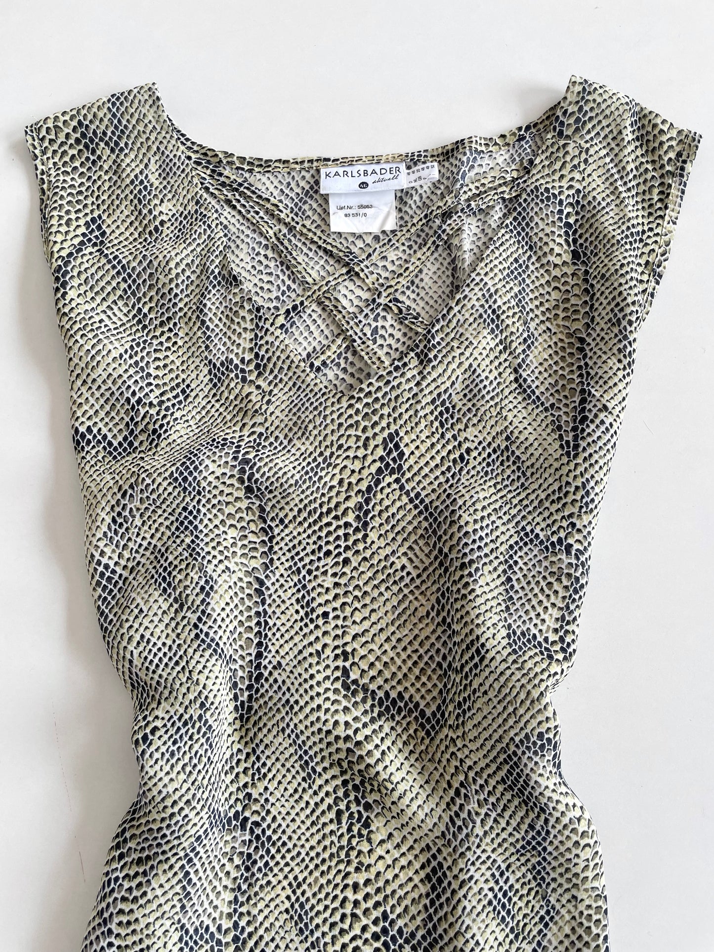 Karlsbader Sheer Vintage Top-Bust 44