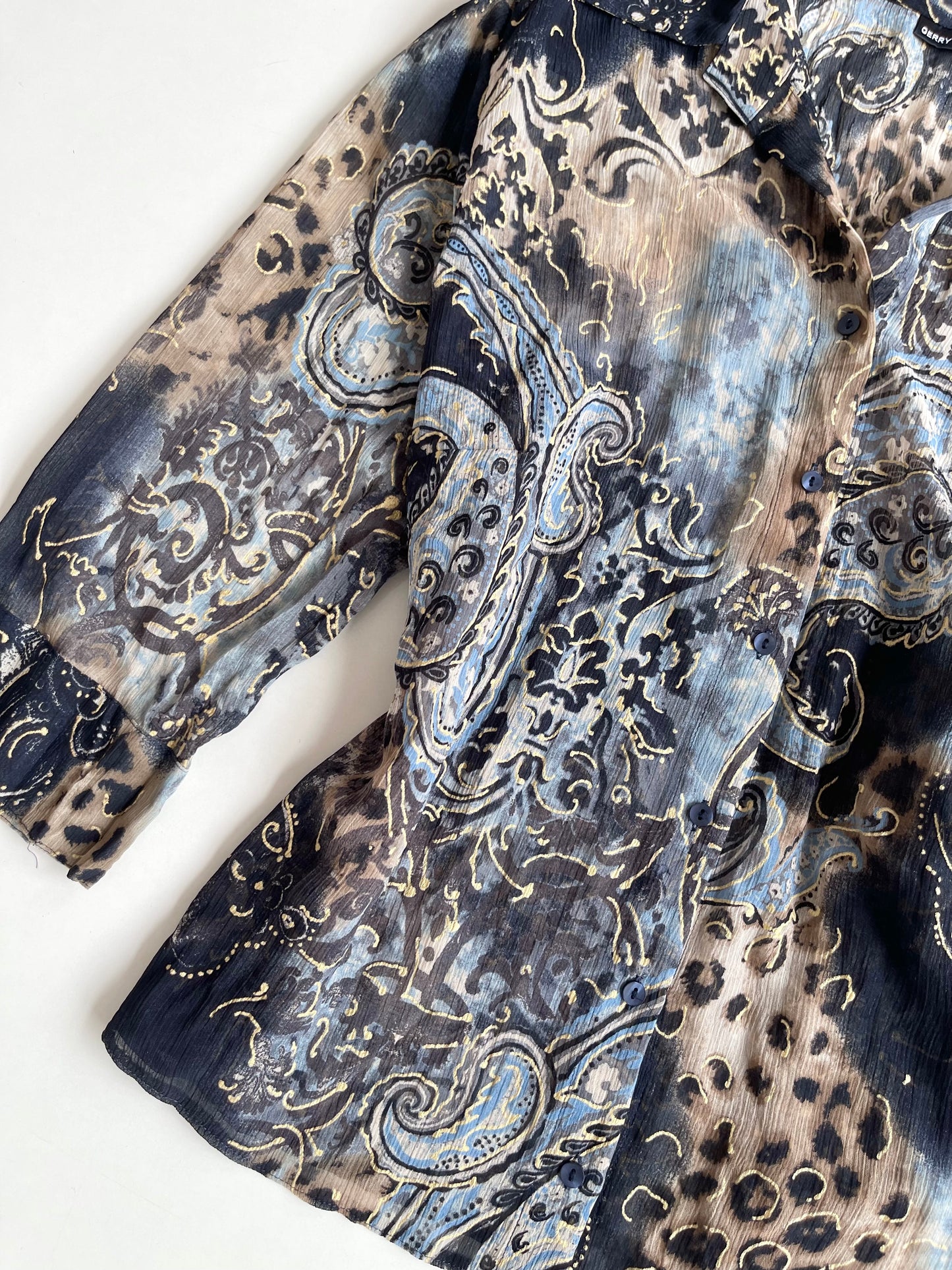 Gerry Weber Sheer Vintage Shirt-Bust 50
