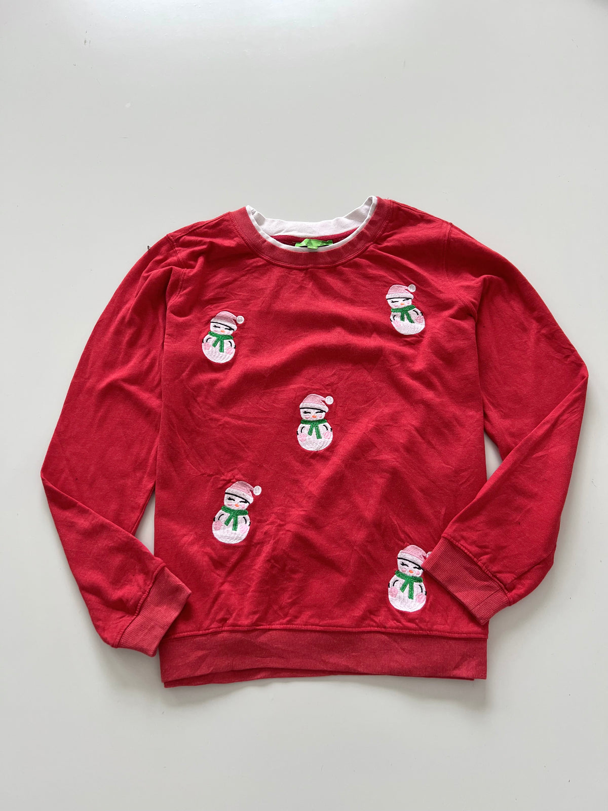 Embroidered Christmas Sweater-Bust 46