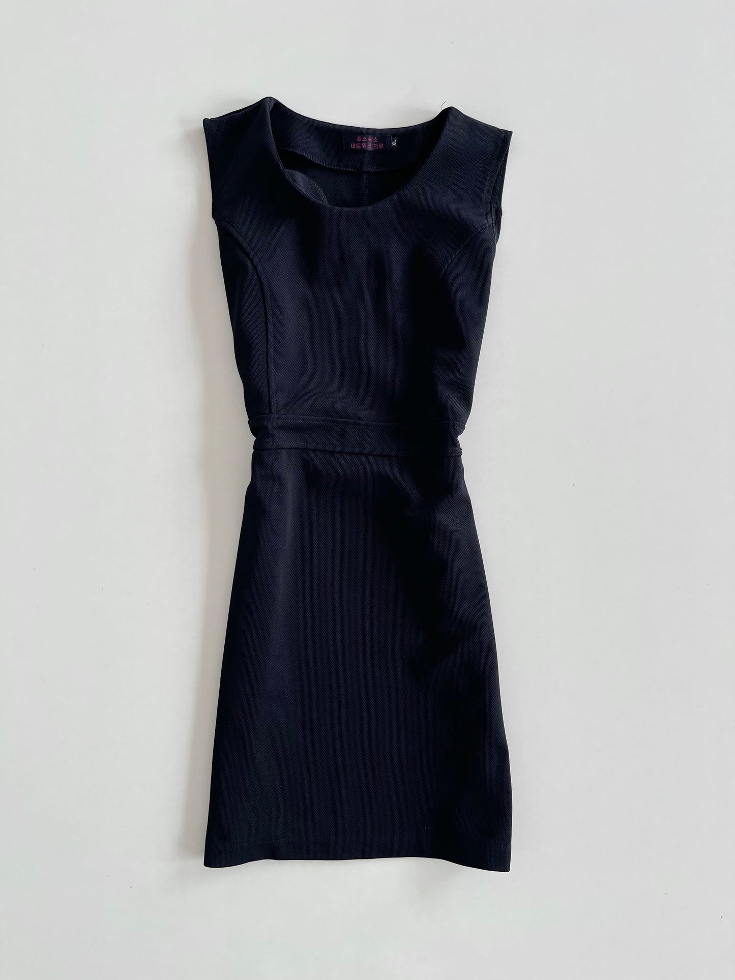 Solid Black Dress-Bust 36