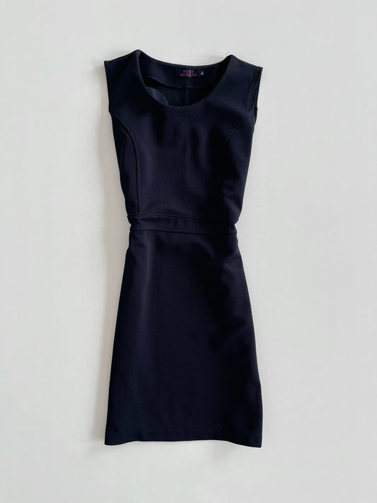 Solid Black Dress-Bust 36