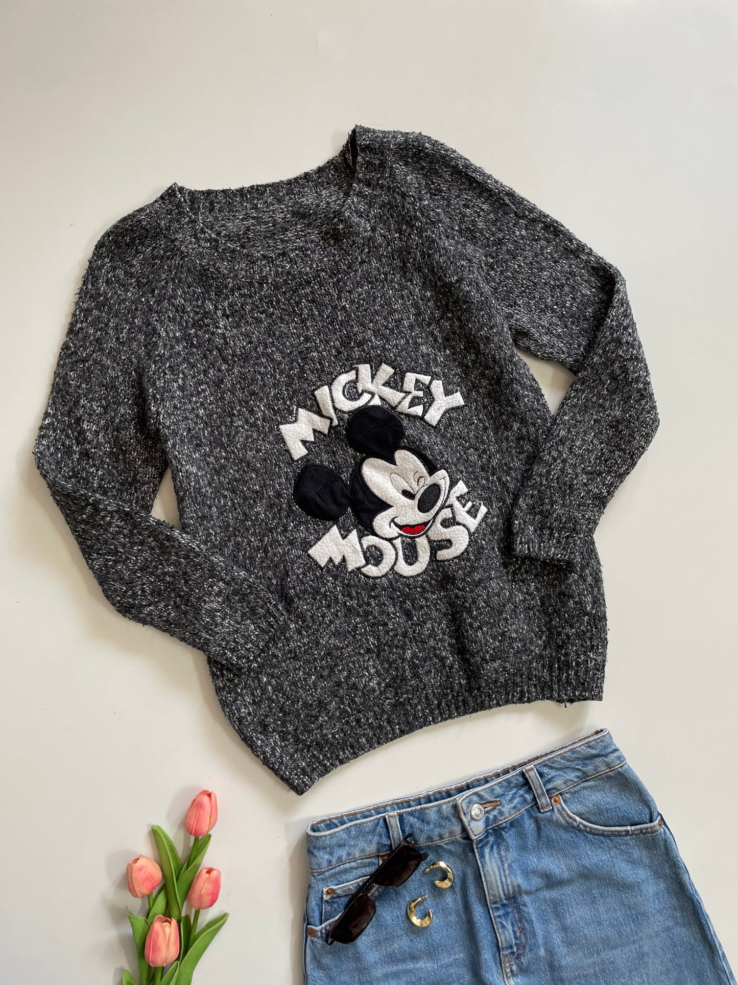 MICKEY MOUSE SWEATER - BUST 32 to 36