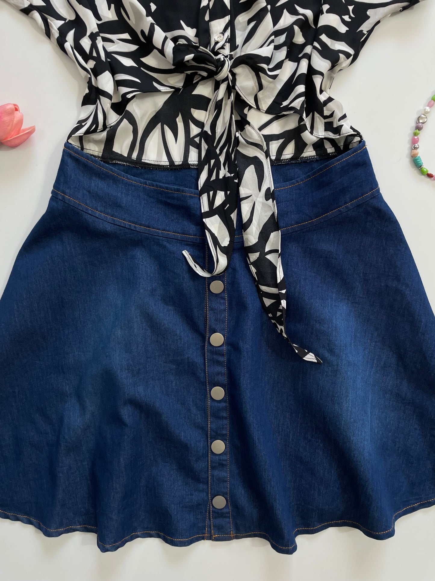 Denim Dress-Waist 30