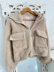 Super Thick Teddy Jacket-Bust 50