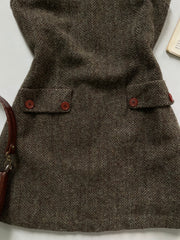 Nostra Tweed Dress-Bust 34