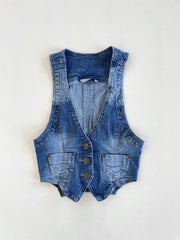 Clockhouse Denim Top-Bust 26 to 28