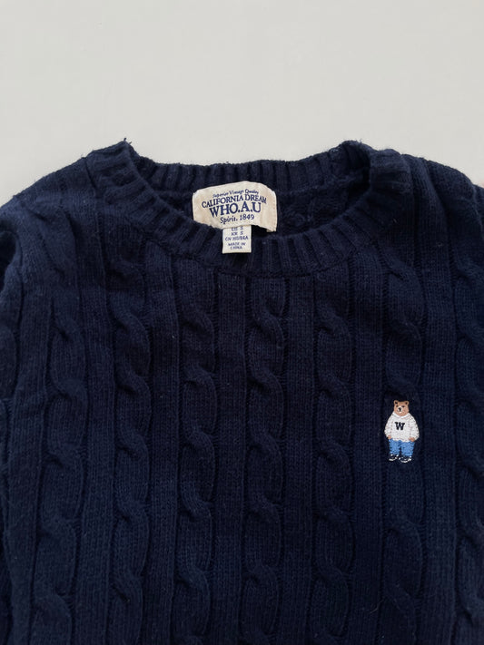 Who AU Vintage Sweater-Bust 36