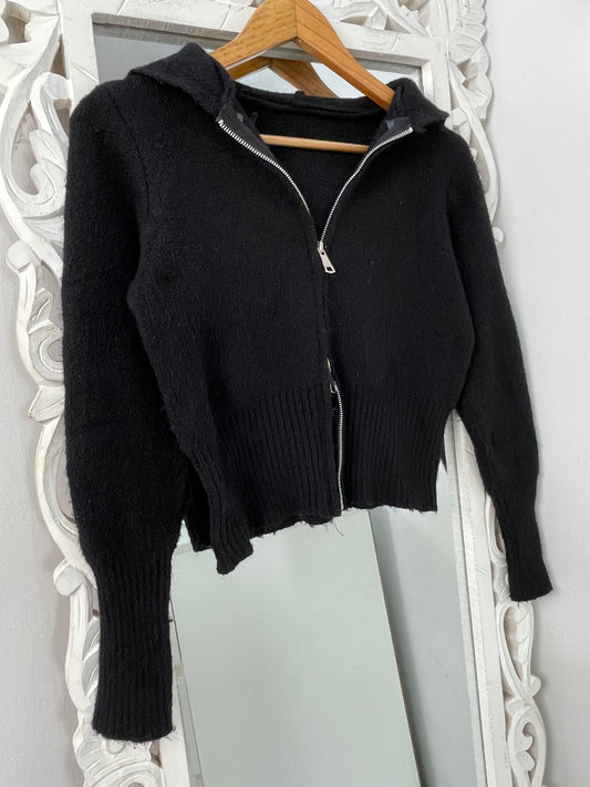 Chunky Soft Zipper Sweater-Bust 34