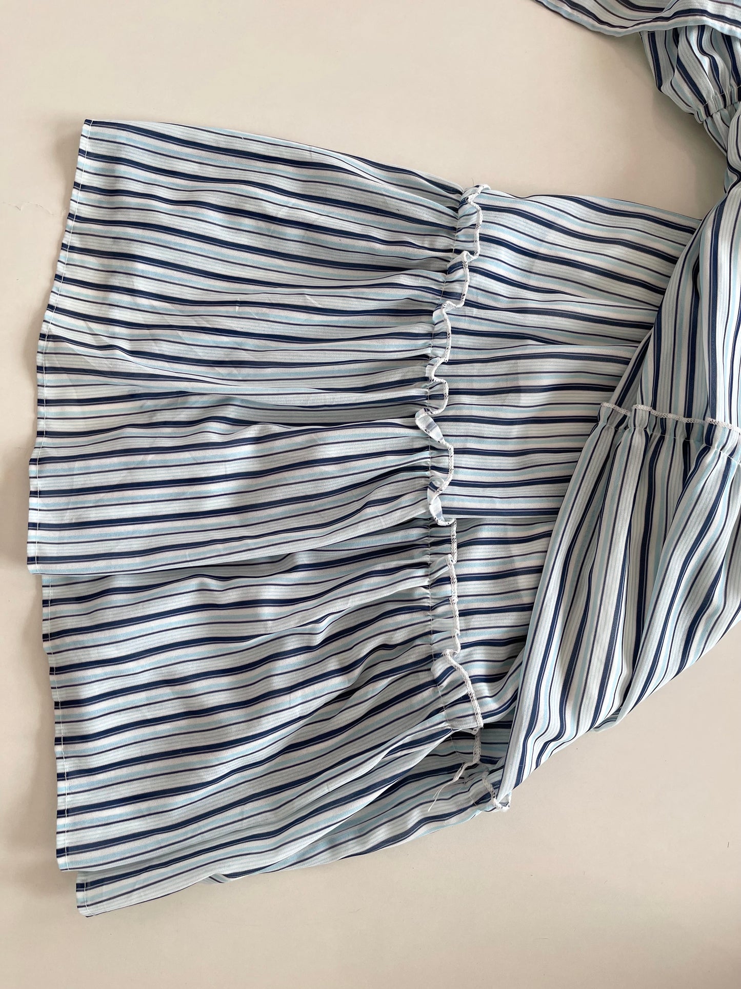 Striped Dress-Bust 32 to 34