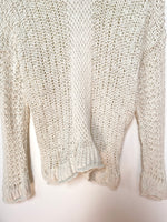 Load image into Gallery viewer, Crochet Sheer Top-Bust 46 to 50