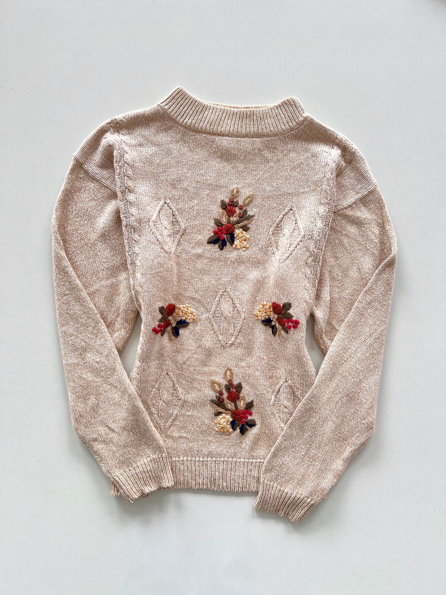 Jantzen Classics hand Embroidered Sweater-Bust 42