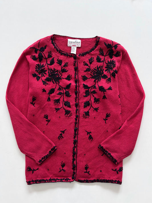 Carolina Embroidered Sweater-Bust 50