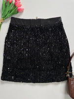 Load image into Gallery viewer, Lofty Manner Sequin Skirt-Waist 28
